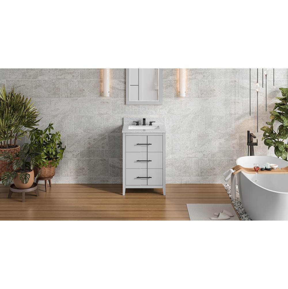 Jeffrey Alexander - 24'' Grey Katara Vanity - Grey