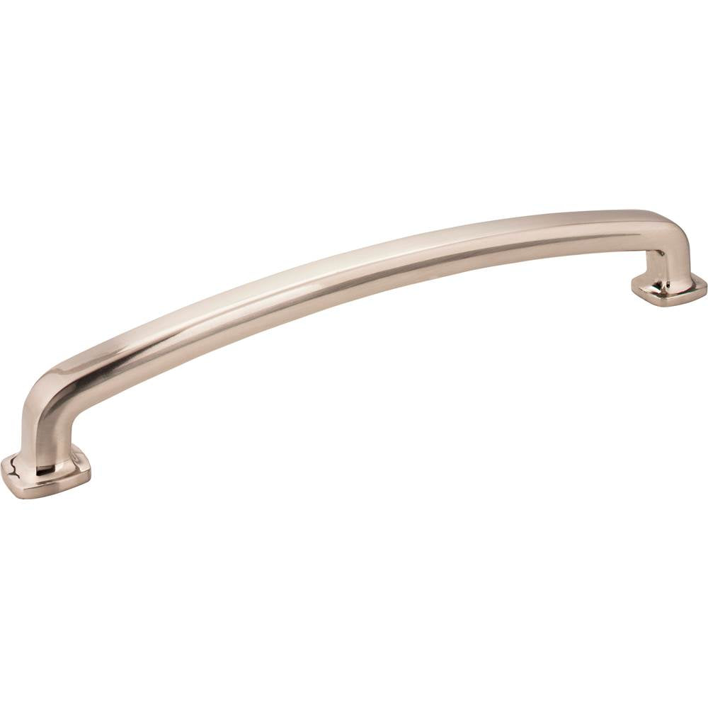 Jeffrey Alexander - 12'' Center-to-Center Satin Nickel Belcastel 1 Appliance Handle - Satin Nickel