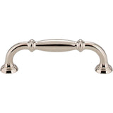96 mm Center-to-Center Polished Nickel Tiffany Cabinet Pull
