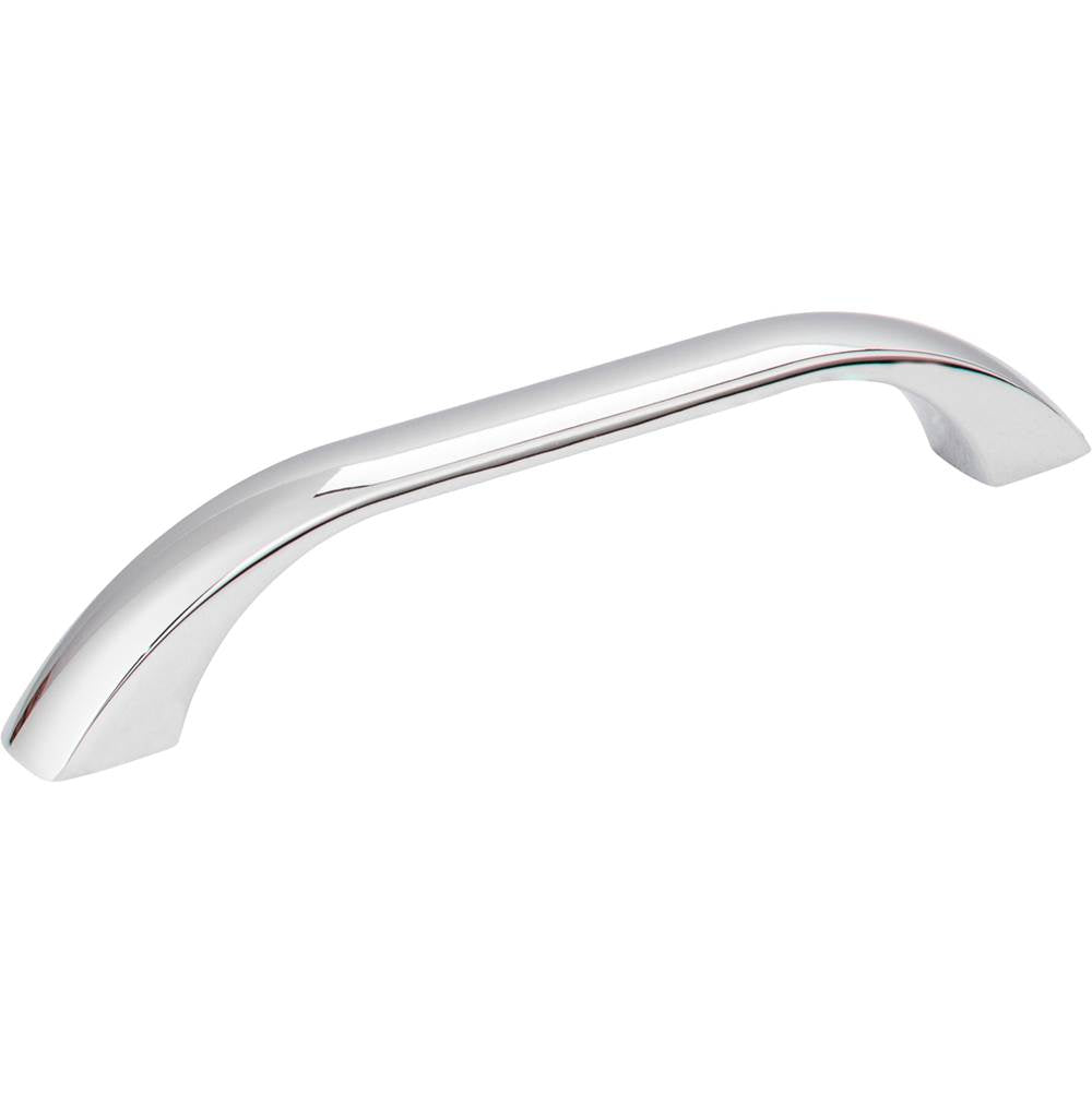 Jeffrey Alexander - 128 mm Center-to-Center Polished Chrome Square Sonoma Cabinet Pull - Polished Chrome