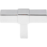 2'' Polished Chrome Zane Cabinet ''T'' Knob