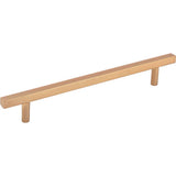 Jeffrey Alexander - 160 mm Center-to-Center Satin Bronze Square Dominique Cabinet Bar Pull - Satin Bronze