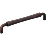 Jeffrey Alexander - 160 mm Center-to-Center Brushed Oil Rubbed Bronze Barrel Bremen 2 Cabinet Pull - Brushed Oil Rubbed Bronze