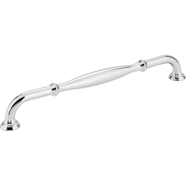 Jeffrey Alexander - 224 mm Center-to-Center Polished Chrome Tiffany Cabinet Pull - Polished Chrome