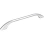 Jeffrey Alexander - 192 mm Center-to-Center Polished Chrome Square Sonoma Cabinet Pull - Polished Chrome