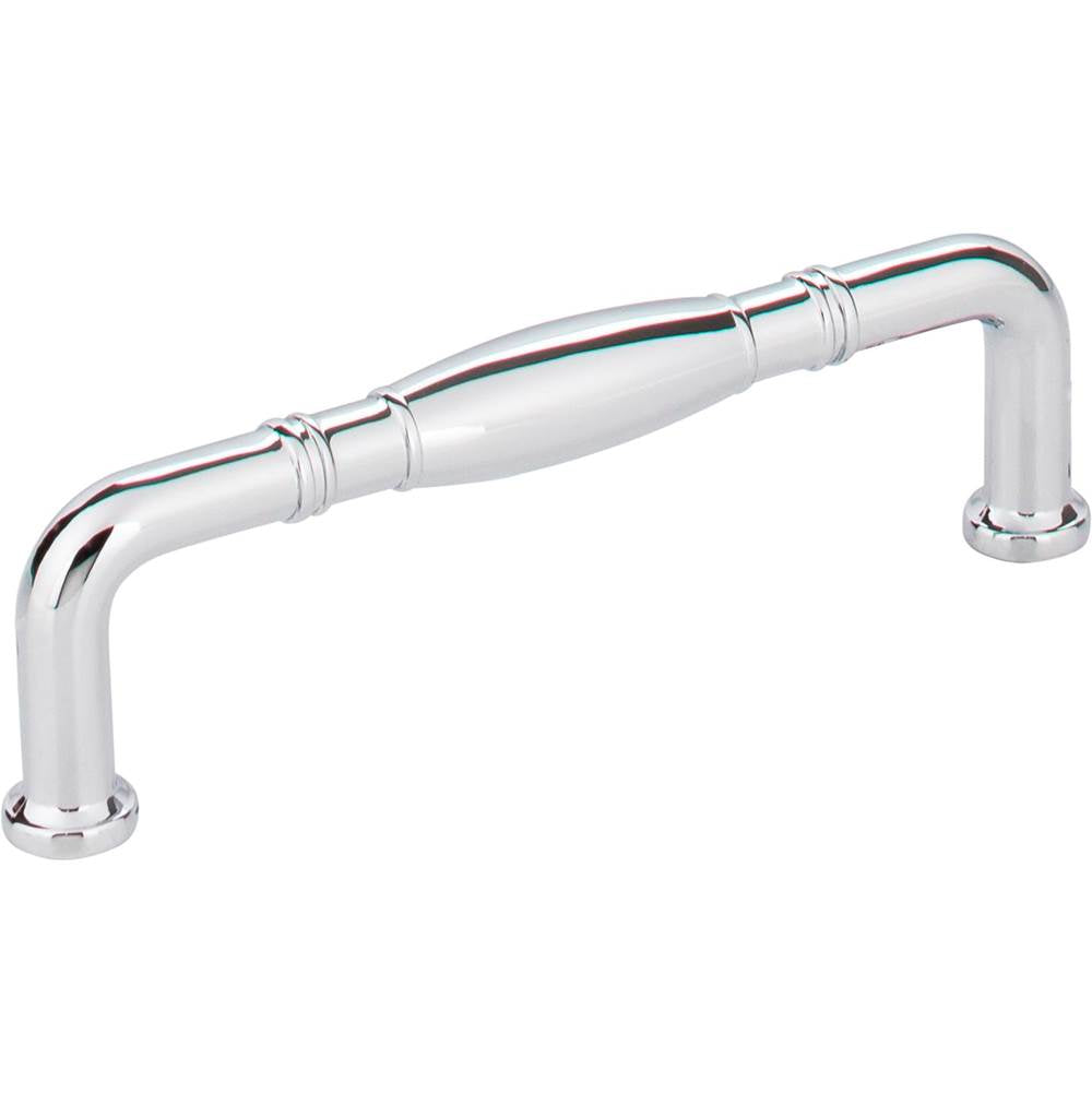 Jeffrey Alexander - 96 mm Center-to-Center Polished Chrome Durham Cabinet Pull - Polished Chrome