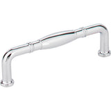 Jeffrey Alexander - 96 mm Center-to-Center Polished Chrome Durham Cabinet Pull - Polished Chrome