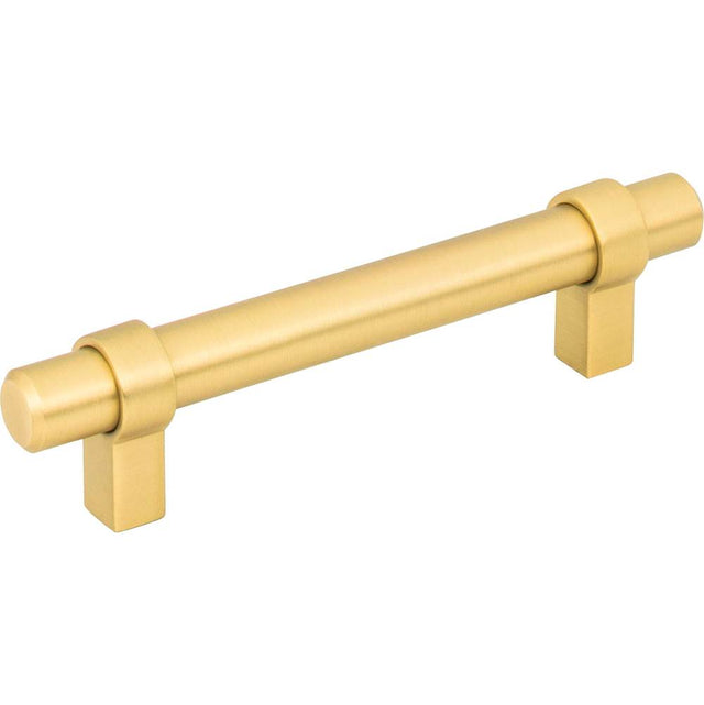 Jeffrey Alexander - 96 mm Center-to-Center Brushed Gold Key Grande Cabinet Bar Pull - Brushed Gold
