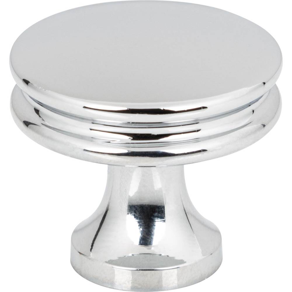 Jeffrey Alexander - 1-1/4'' Diameter Polished Chrome Marie Cabinet Knob - Polished Chrome
