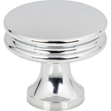 Jeffrey Alexander - 1-1/4'' Diameter Polished Chrome Marie Cabinet Knob - Polished Chrome