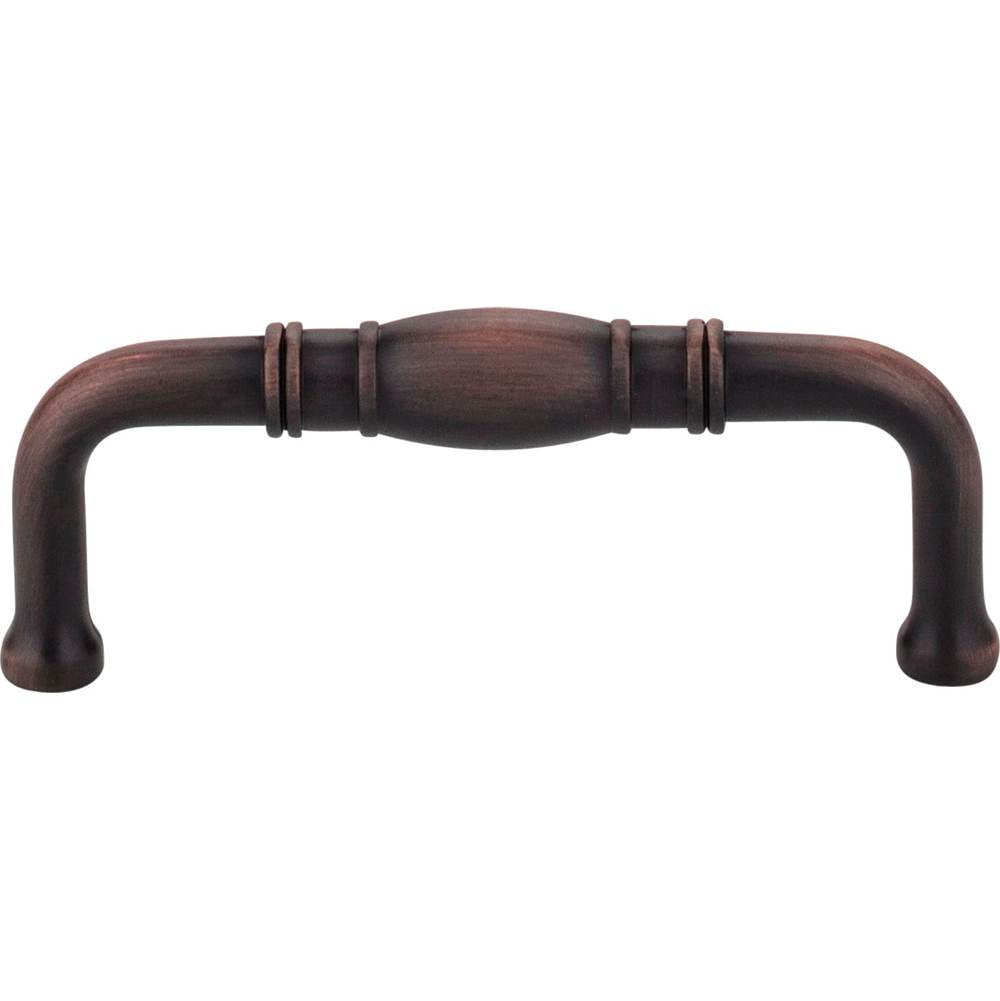 3'' Center-to-Center Brushed Oil Rubbed Bronze Durham Cabinet Pull