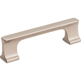 Jeffrey Alexander - 96 mm Center-to-Center Satin Nickel Sullivan Cabinet Pull - Satin Nickel