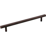 Jeffrey Alexander - 192 mm Center-to-Center Brushed Oil Rubbed Bronze Square Dominique Cabinet Bar Pull - Brushed Oil Rubbed Bronze