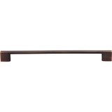 256 mm Center-to-Center Brushed Oil Rubbed Bronze Square Sutton Cabinet Bar Pull