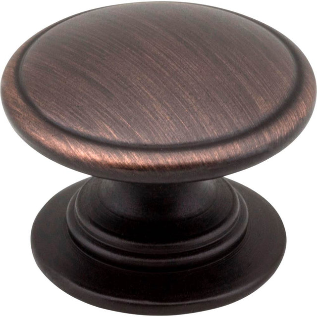 Jeffrey Alexander - 1-1/4'' Diameter Brushed Oil Rubbed Bronze Durham Cabinet Knob - Brushed Oil Rubbed Bronze