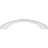128 mm Center-to-Center Polished Chrome Flared Philip Cabinet Pull