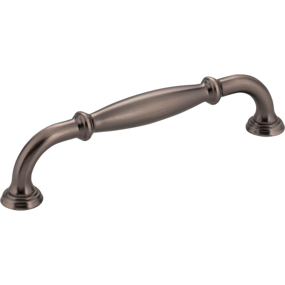 Jeffrey Alexander - 128 mm Center-to-Center Brushed Pewter Tiffany Cabinet Pull - Brushed Pewter