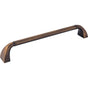 Jeffrey Alexander - 12'' Center-to-Center Antique Brushed Satin Brass Cordova Appliance Handle - Antique Brushed Satin Brass