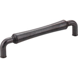 Jeffrey Alexander - 128 mm Center-to-Center Gun Metal Barrel Bremen 2 Cabinet Pull - Gun Metal