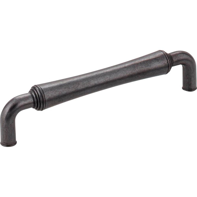 Jeffrey Alexander - 128 mm Center-to-Center Gun Metal Barrel Bremen 2 Cabinet Pull - Gun Metal