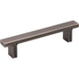 Jeffrey Alexander - 96 mm Center-to-Center Brushed Pewter Square Anwick Cabinet Pull - Brushed Pewter
