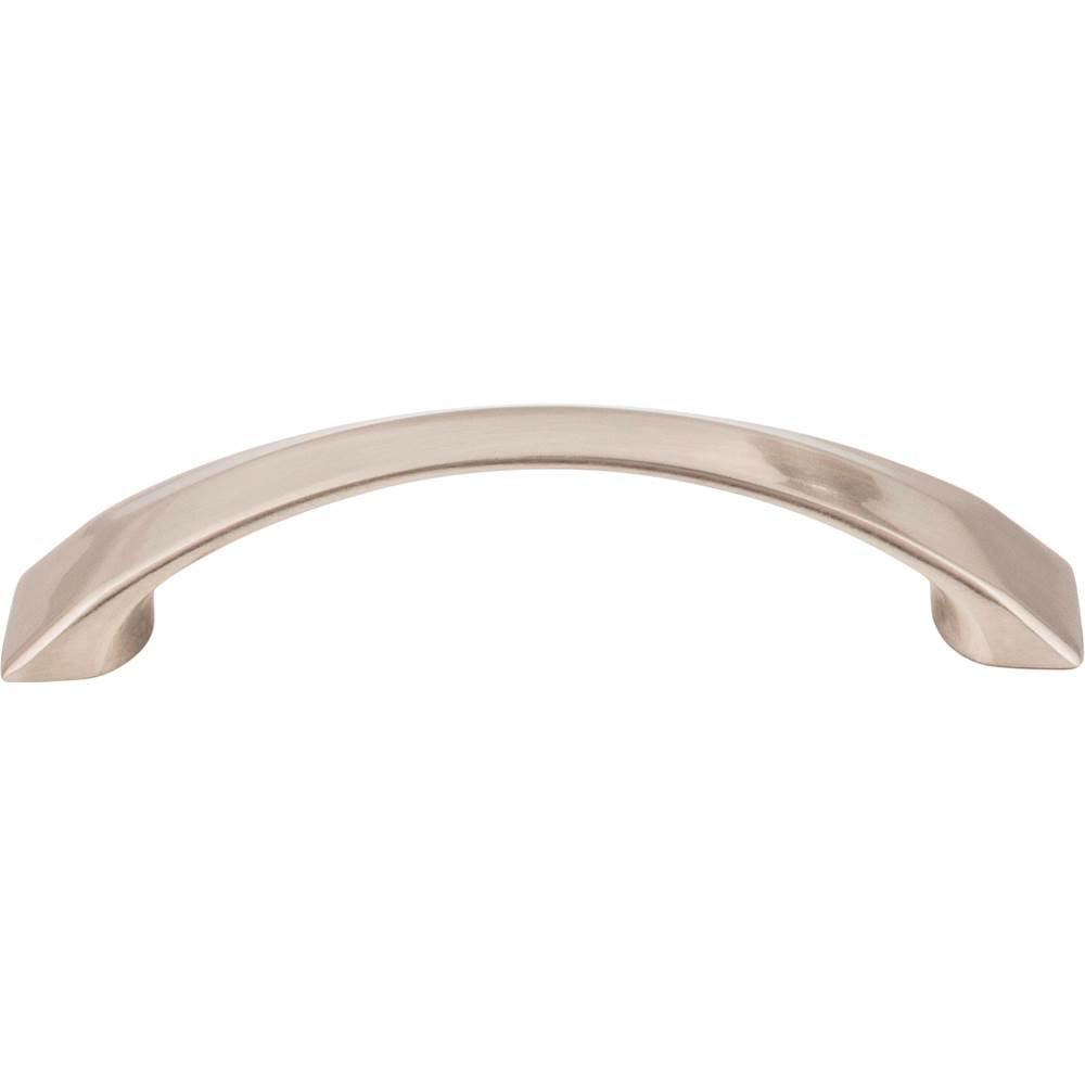 96 mm Center-to-Center Satin Nickel Pyramid Cairo Cabinet Pull