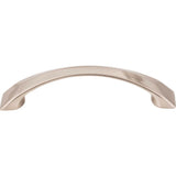 96 mm Center-to-Center Satin Nickel Pyramid Cairo Cabinet Pull