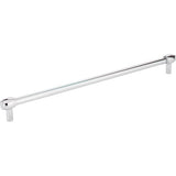 Jeffrey Alexander - 305 mm Center-to-Center Polished Chrome Hayworth Cabinet Bar Pull - Polished Chrome