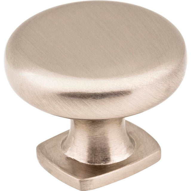 Jeffrey Alexander - 1-3/8'' Diameter Satin Nickel Belcastel 1 Cabinet Knob - Satin Nickel