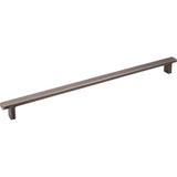 Jeffrey Alexander - 320 mm Center-to-Center Brushed Pewter Square Anwick Cabinet Pull - Brushed Pewter