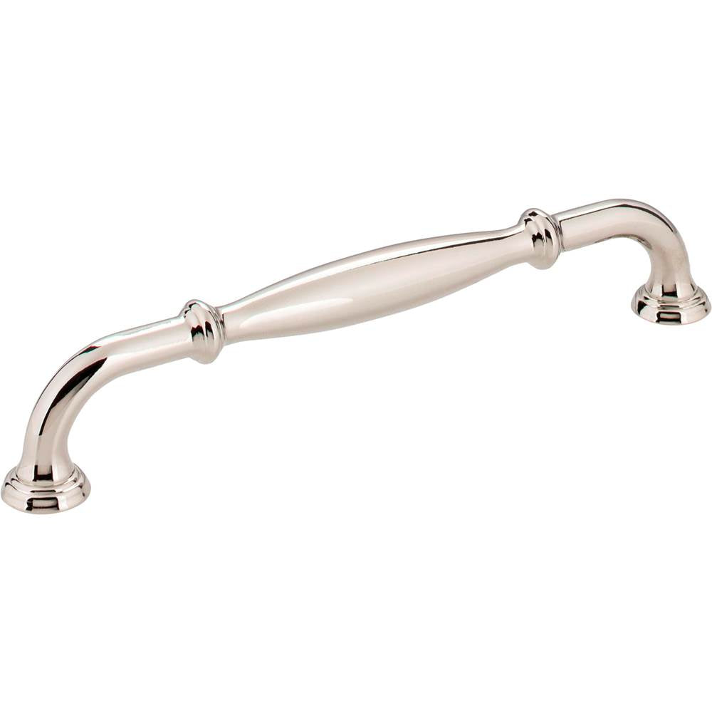 Jeffrey Alexander - 160 mm Center-to-Center Polished Nickel Tiffany Cabinet Pull - Polished Nickel