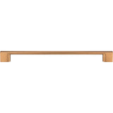 256 mm Center-to-Center Satin Bronze Square Sutton Cabinet Bar Pull
