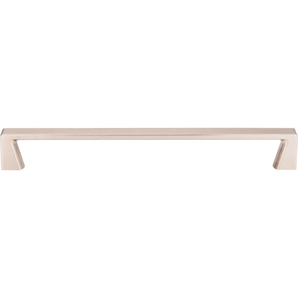 192 mm Center-to-Center Satin Nickel Square Boswell Cabinet Pull