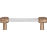 96 mm Center-to-Center Brushed Gold Carmen Cabinet Bar Pull