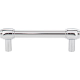 96 mm Center-to-Center Polished Chrome Hayworth Cabinet Bar Pull