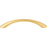 128 mm Center-to-Center Brushed Gold Wheeler Cabinet Pull