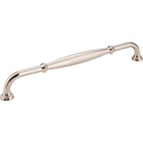 Jeffrey Alexander - 12'' Center-to-Center Polished Nickel Tiffany Appliance Handle - Polished Nickel