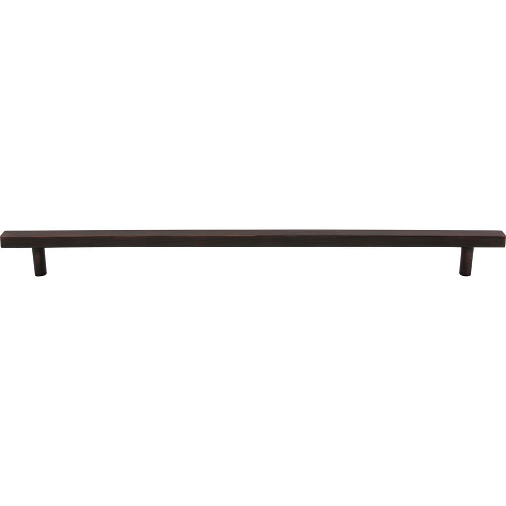 18'' Center-to-Center Brushed Oil Rubbed Bronze Square Dominique Appliance Handle