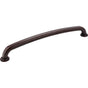 Jeffrey Alexander - 12'' Center-to-Center Distressed Oil Rubbed Bronze Bremen 1 Appliance Handle - Distressed Oil Rubbed Bronze