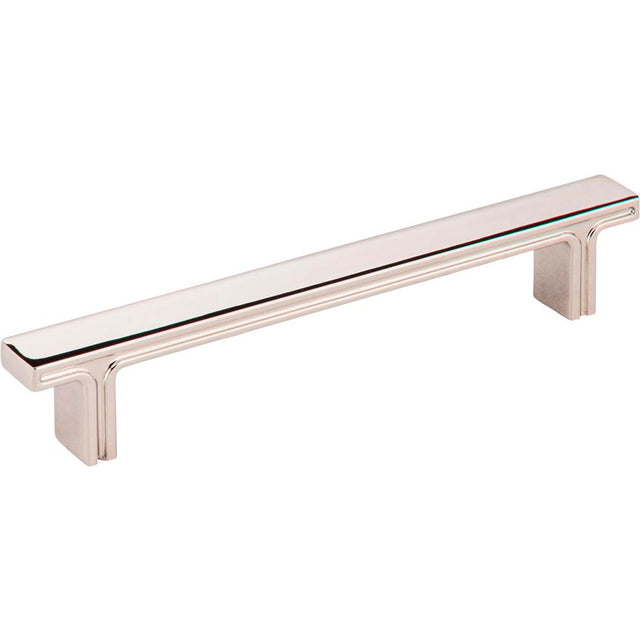 Jeffrey Alexander - 128 mm Center-to-Center Polished Nickel Square Anwick Cabinet Pull - Polished Nickel