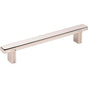 Jeffrey Alexander - 128 mm Center-to-Center Polished Nickel Square Anwick Cabinet Pull - Polished Nickel