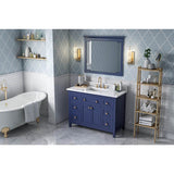 Jeffrey Alexander - 48'' Hale Blue Chatham Vanity - Hale Blue