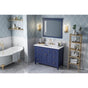Jeffrey Alexander - 48'' Hale Blue Chatham Vanity - Hale Blue