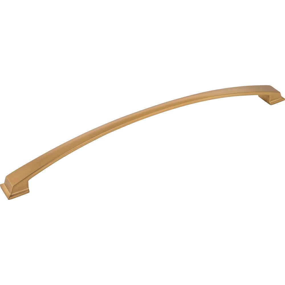 Jeffrey Alexander - 305 mm Center-to-Center Satin Bronze Arched Roman Cabinet Pull - Satin Bronze