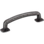Jeffrey Alexander - 96 mm Center-to-Center Distressed Antique Silver Belcastel 1 Cabinet Pull - Distressed Antique Silver
