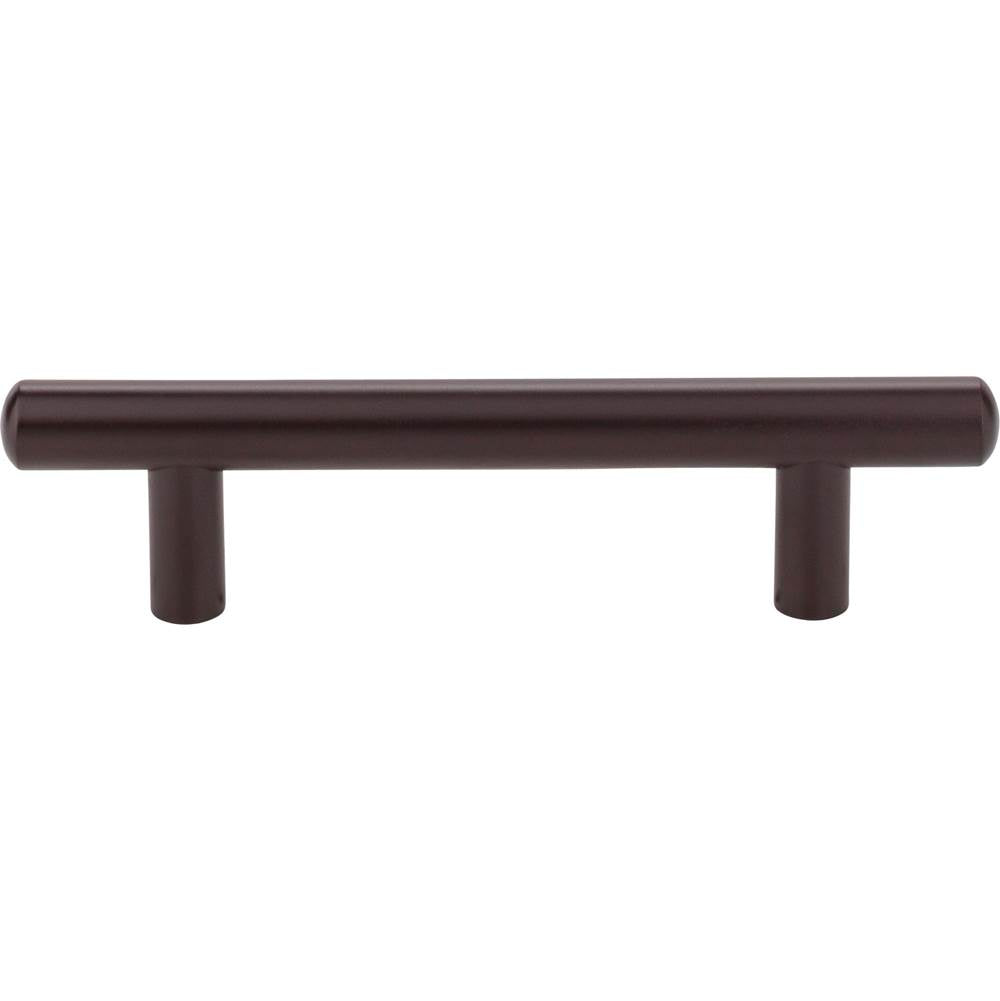 96 mm Center-to-Center Dark Bronze Key Largo Cabinet Bar Pull