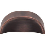 32 mm Center-to-Center Brushed Oil Rubbed Bronze Elara Cabinet Pinch Pull