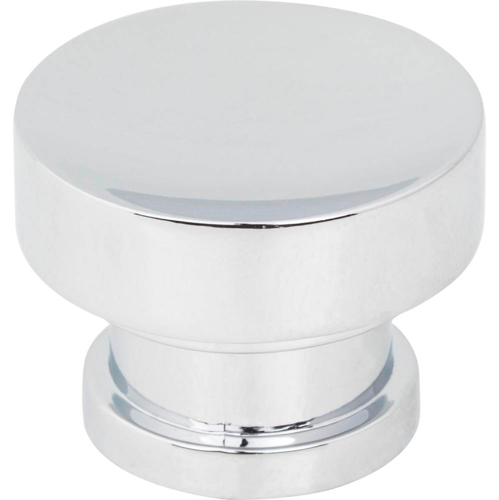 Jeffrey Alexander - 1-1/4'' Diameter Polished Chrome Elara Cabinet Knob - Polished Chrome