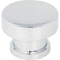 Jeffrey Alexander - 1-1/4'' Diameter Polished Chrome Elara Cabinet Knob - Polished Chrome