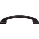 128 mm Center-to-Center Matte Black Square Annadale Cabinet Pull